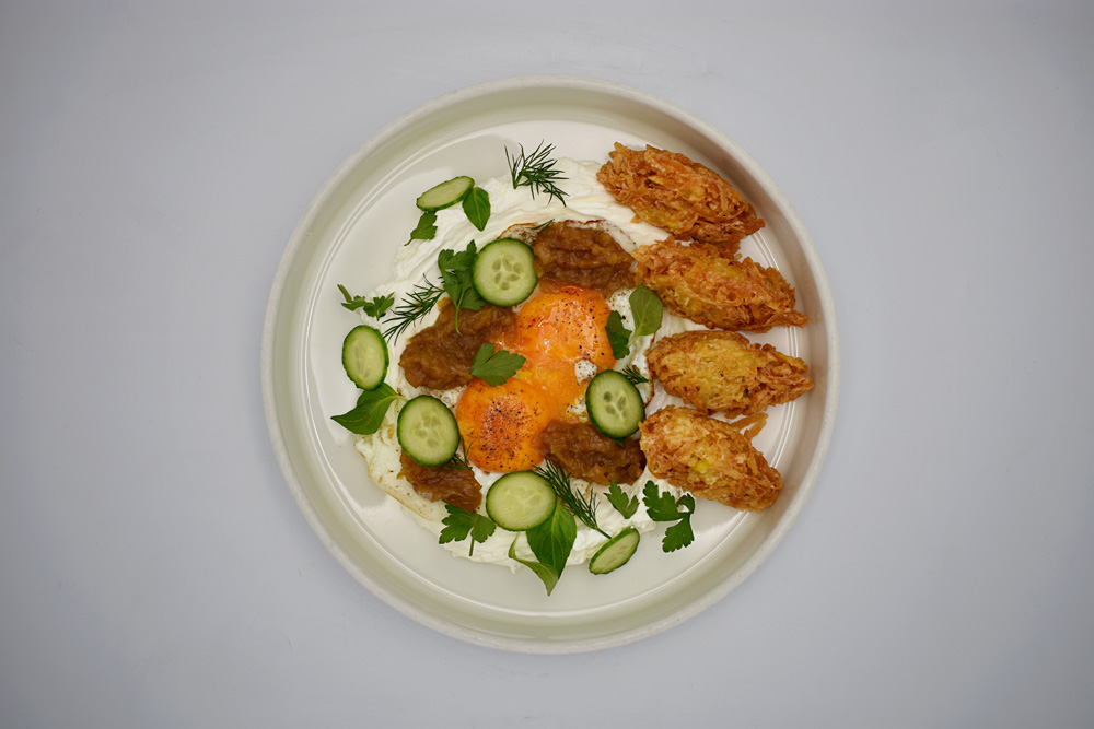 تخم مرغ و شانتی ترافل